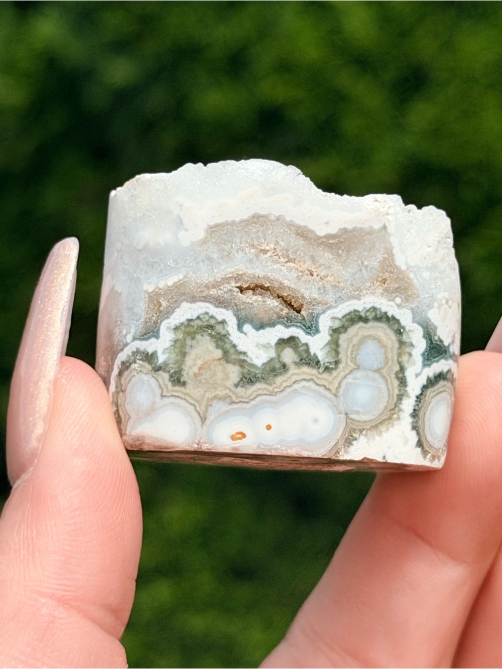 💎 Collector-Grade Marovato Ocean Jasper with Natural Druzy Crystal Pocket